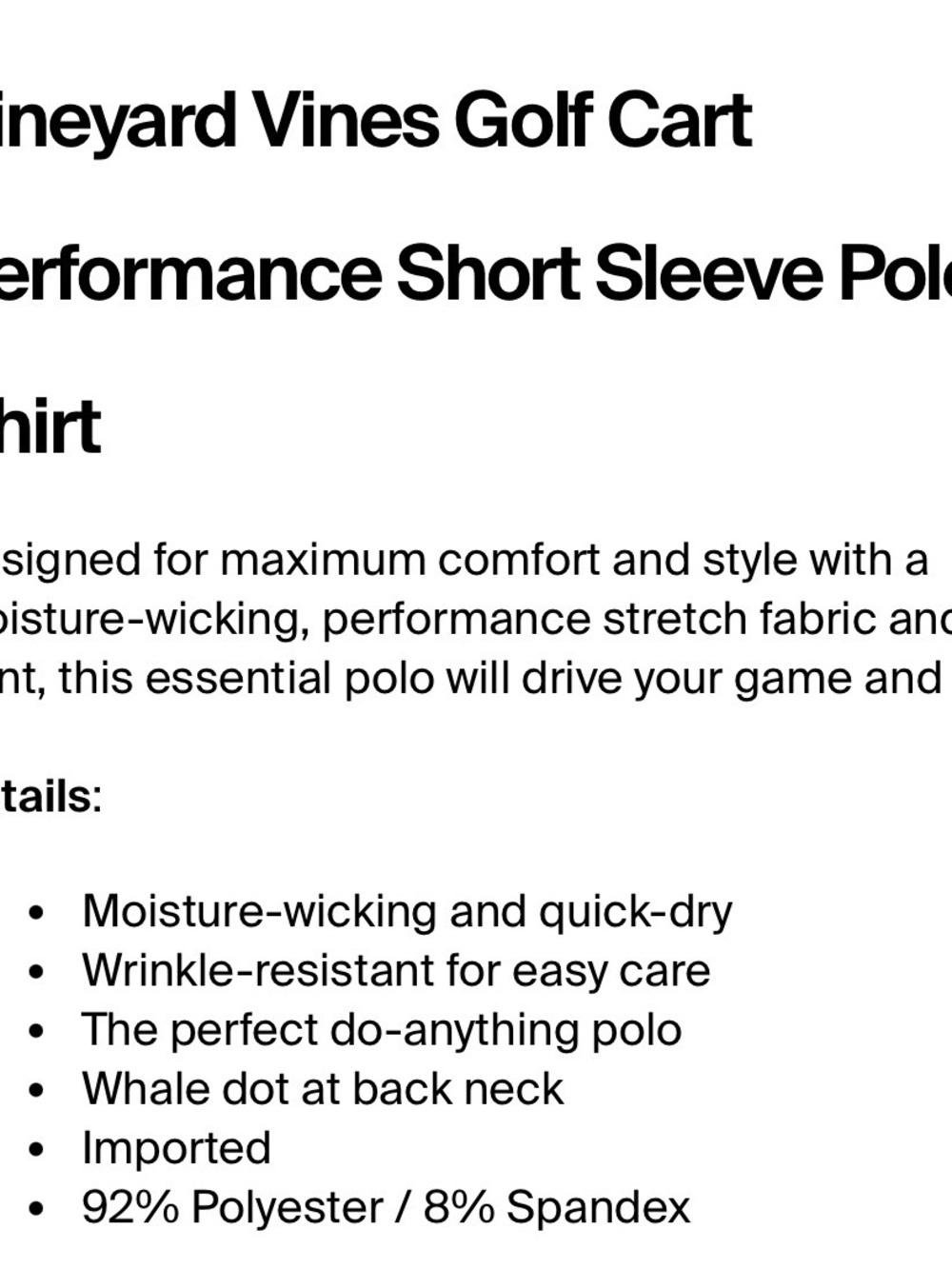 Vineyard Vines Light Blue Golf Cart print Short Sleeve Polo - Picture 6 of 6